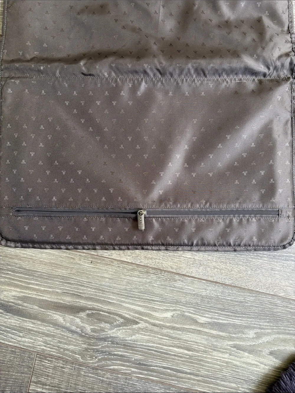 Tumi Grey Unisex Garment Travel Bag with Center Zip
